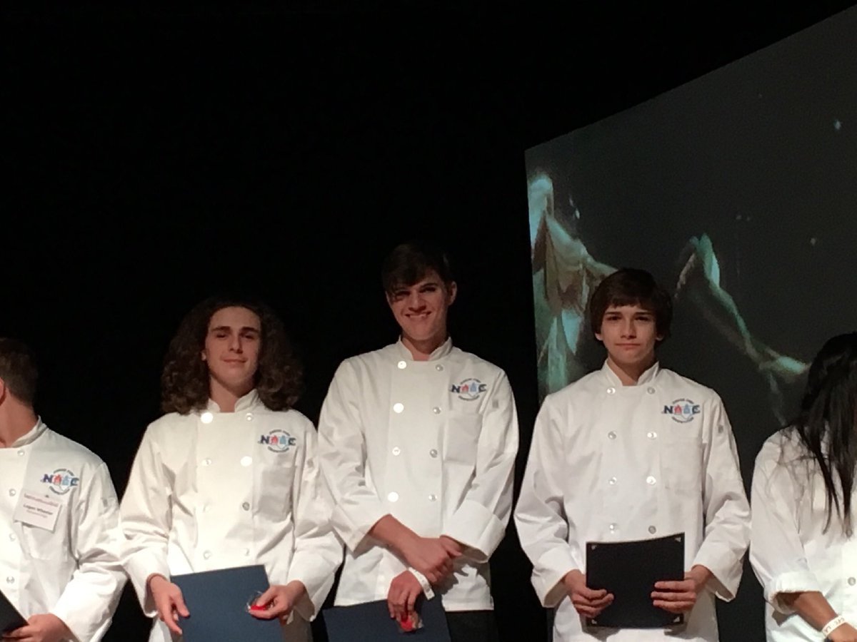 AllisonCTE's tweet photo. Congratulations to the NC Jr Chef Silver medalist team from West Carteret High School. So very proud of their hard work for their very first competition. #NCCTE #ncfccla18 https://t.co/w3kw7JhUdO