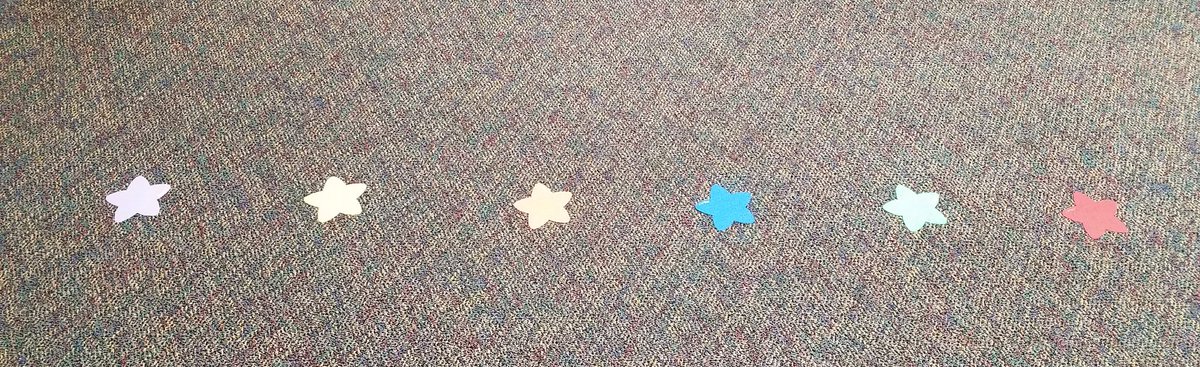 jdirckGeneva304's tweet photo. Thanks @sitspots! Now getting my 3 year olds to line up is a breeze! Best part - No slipping or sliding! #iteachsped #GenevaELP #Geneva304 https://t.co/jSdTt11Ncs