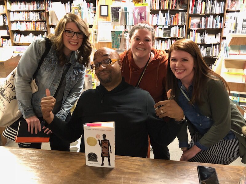 3friendspodcast's tweet photo. It was an honor to meet you @kwamealexander! You are truly an inspiring and compassionate person. Thank you for sharing the love of words with the next generation. ❤️ #thecrossover #rebound #ReboundBook https://t.co/HmkPdolGC9