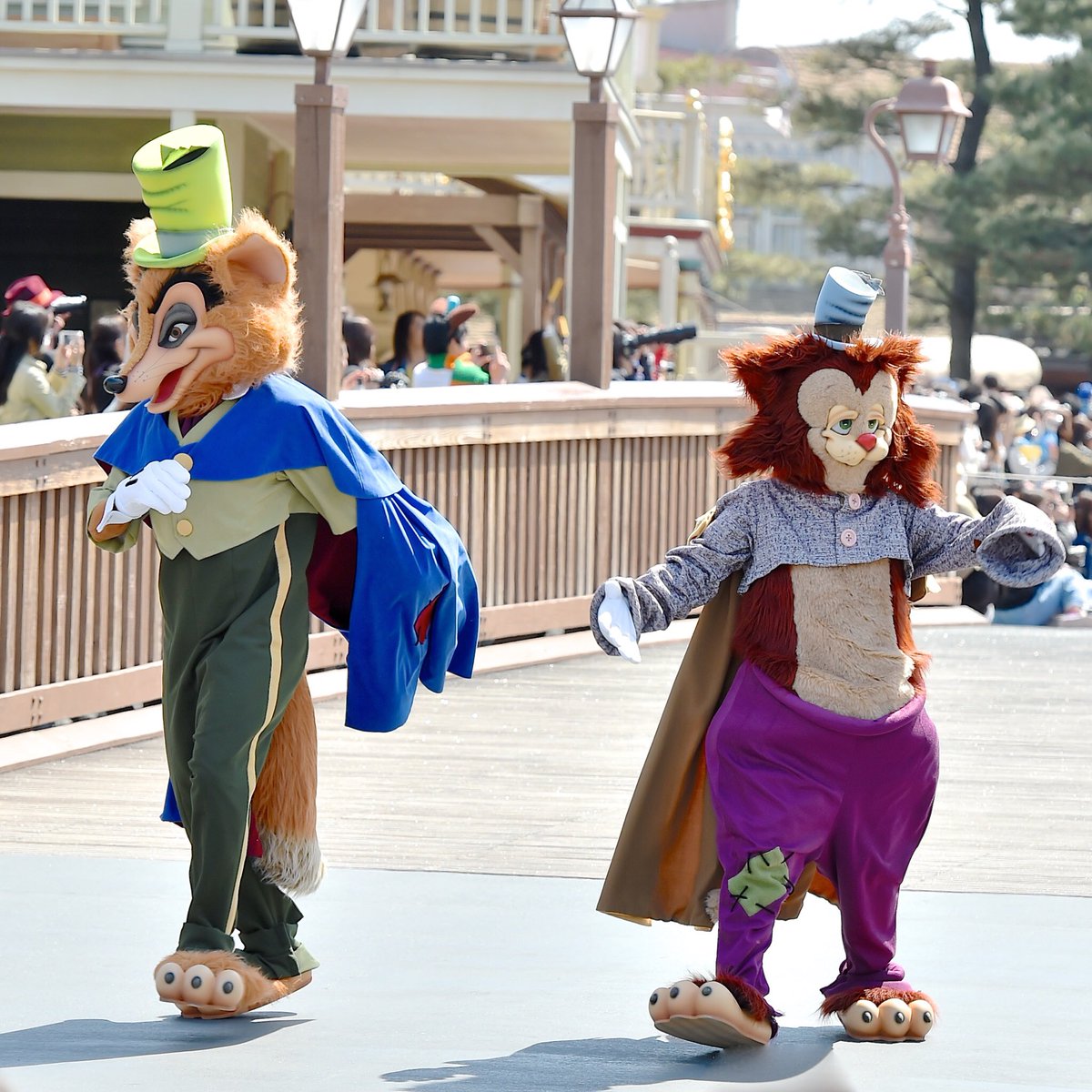 Mezzomikiのディズニーブログ 東京ディズニーリゾート35周年 メインパレード ドリーミング アップ のピノキオ ゼペット ファウルフェロー ギデオン T Co Bfuupozltz