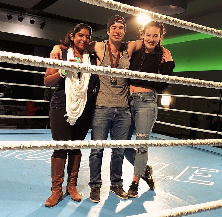ParksideBrewery's tweet photo. It takes a ton of heart and guts to jump in the ring and put yourself on the line in front of a full-house of screaming folks! So proud of Leah, Salona & Mike for repping Parkside at #bcbeerwars yesterday! https://t.co/ot2Syk2s8m