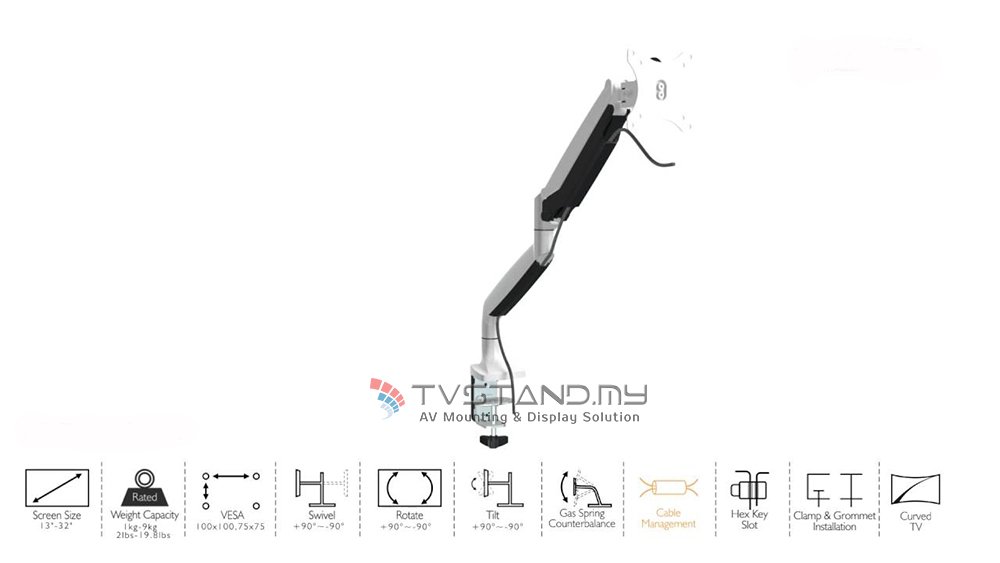 tvstandbracket's tweet image. Single Full Motion Desk Mount Bracket 13"-27" - DMC10C12-SVR

ow.ly/SZB730jiQXG

#monitorstand
#monitorbracket
#deskmonitor