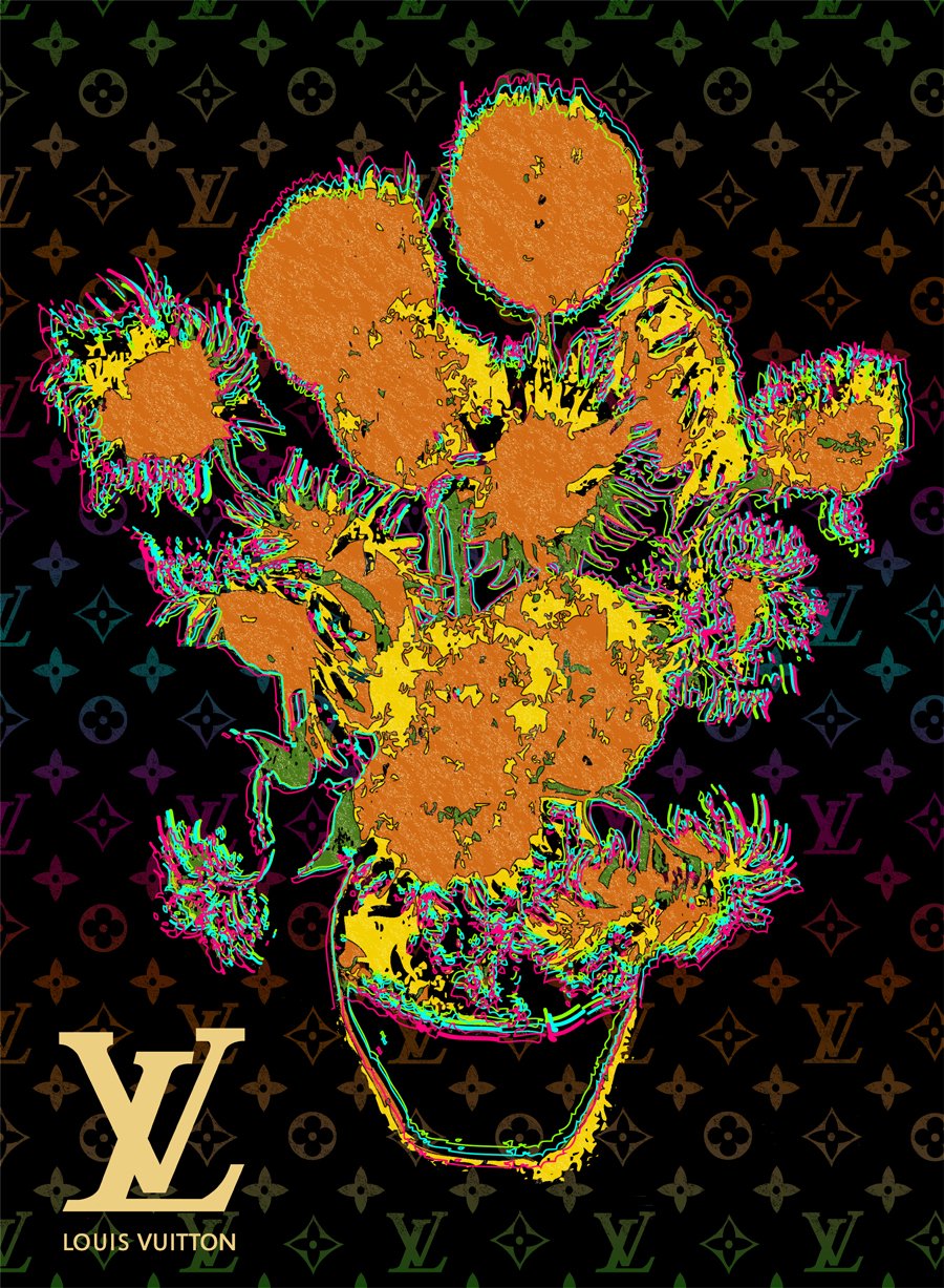 マテリアル ドールズ ルイ ヴィトン バービー アート 絵画 インテリア マテリアル ドールズ ルイ ヴィトン バービー アート 絵画