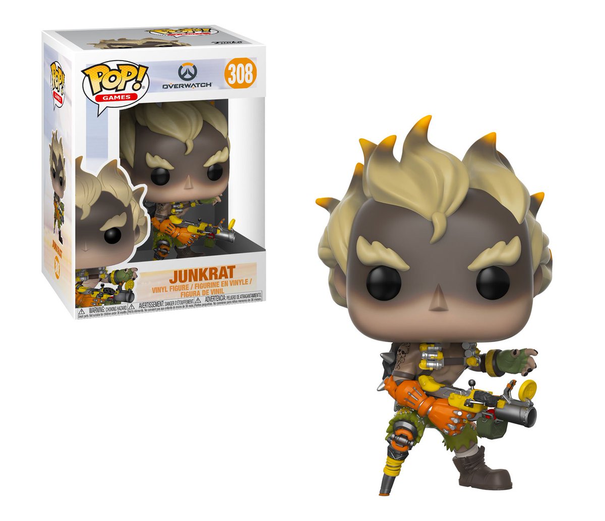 OriginalFunko's tweet image. RT &amp;amp; follow @OriginalFunko for a chance to WIN an #Overwatch Junkrat Pop!
