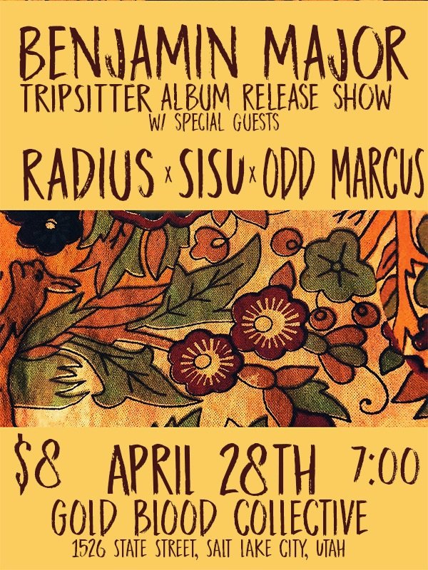 BenjaminMajorUT's tweet photo. Happy to announce..
TRIPSITTER ALBUM RELEASE SHOW 🌹
I will be performing the new album in its entirety and will be accompanied by my great friends at @_goldblood ❤
Please help spread the word! See you the 28th 🙏🏻 https://t.co/oFXCAkT9C8