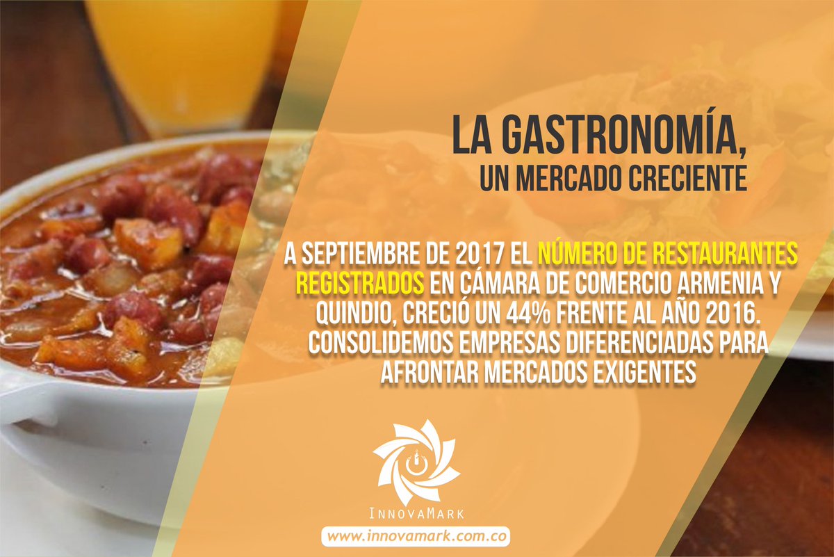InnovaMarkCOL's tweet photo. ¿Tienes un restaurante? probemos algo más que la sazón. #LaTenemosClara #AliadosEstrategicos https://t.co/LjF6Dv03rn