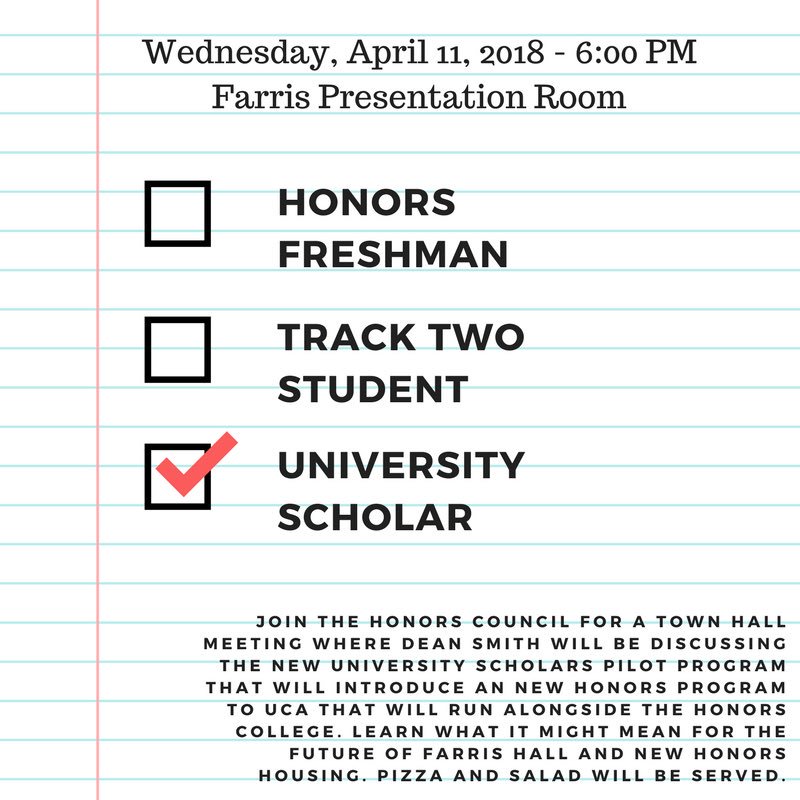 UCA Honors (@ucahonors) on Twitter photo 