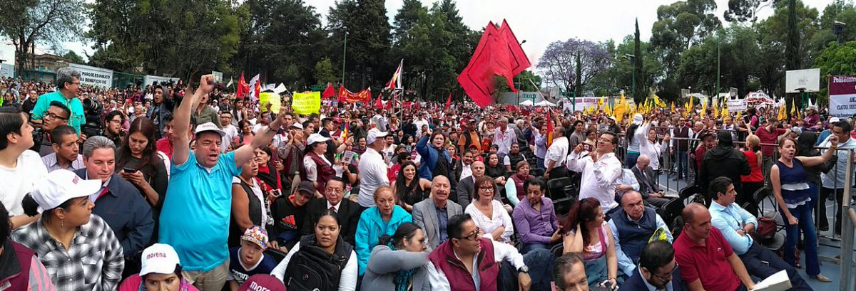 vromog's tweet photo. Queremos que el poder de la gente sea parte de este proceso de transformación,con @lopezobrador_ y @Claudiashein como parte de este movimiento no tenemos duda de que lograremos el cambio #AMLOpresidente #JuntosHaremosHistoria #InnovacionYEsperanza https://t.co/x0vJ7PCoWB