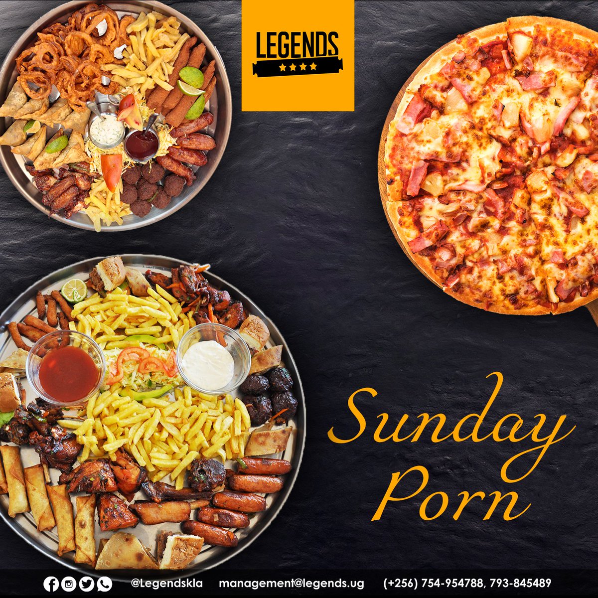 LegendsKla's tweet photo. Here is something to look forward on a Chill Sunday with family...
#LegendsFood https://t.co/s2qkTPPCeZ