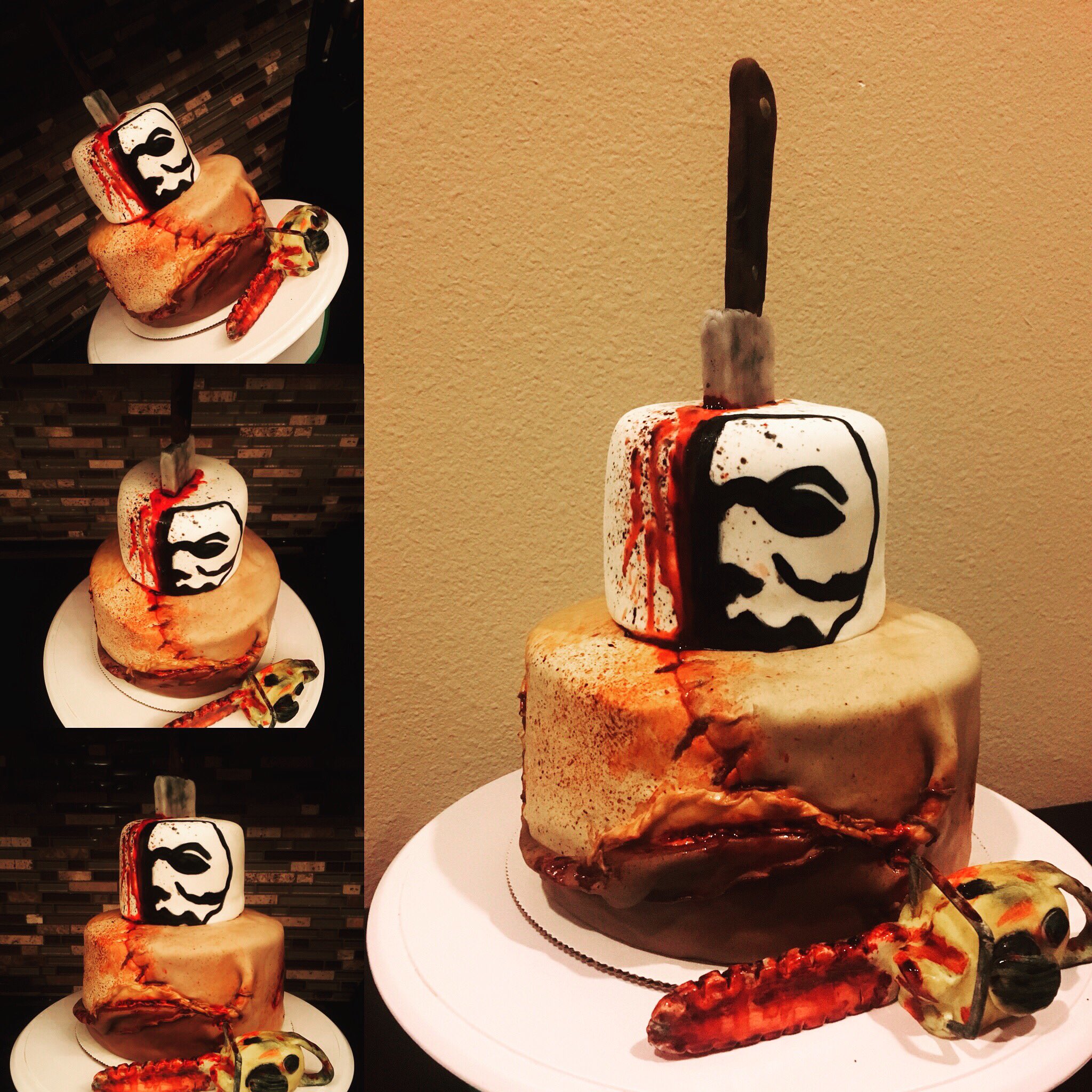 Erin Cline On Twitter My Latest Design Leatherface Michael