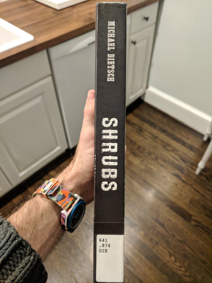 safralin's tweet photo. I love the shrubs but this call number makes me a little uneasy. 🤨 @adashofbitters https://t.co/TabPTUJAxG
