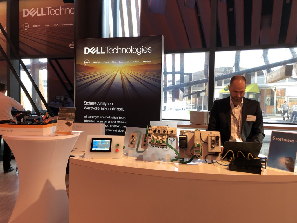Good morning Munich. We are setting up our #IoT demo showcases supported by our partners <a href="/SoftwareAG/">Software AG</a> &amp; <a href="/ActionPointTech/">ActionPoint</a> and look foward to an exciting #TheNextNow event today.