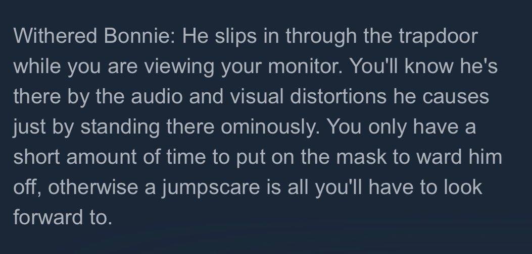 FuhNaff's tweet image. 70%!!!!

Withered Bonnie has been added!!!!