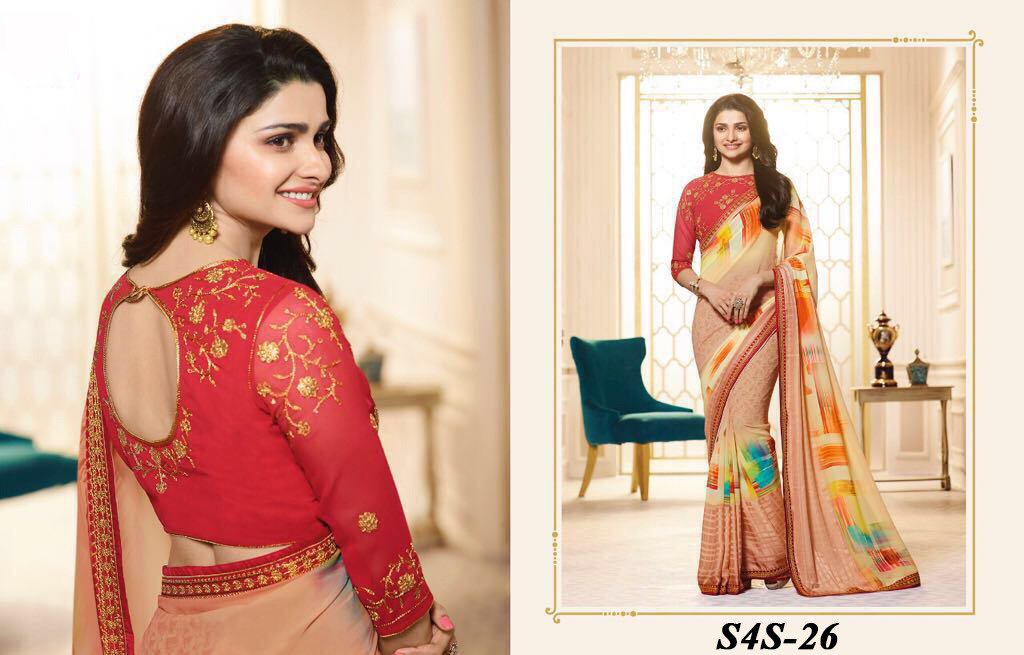 IC_Shops's tweet photo. #indiancraftshops #women #apparels #Sarees
Buy the Peach Coloured Print Georgette Threaded Fancy Work And Dori Work Saree With Blouse Piece from  https://t.co/4zG3mtno51 https://t.co/toYT9qPWaA