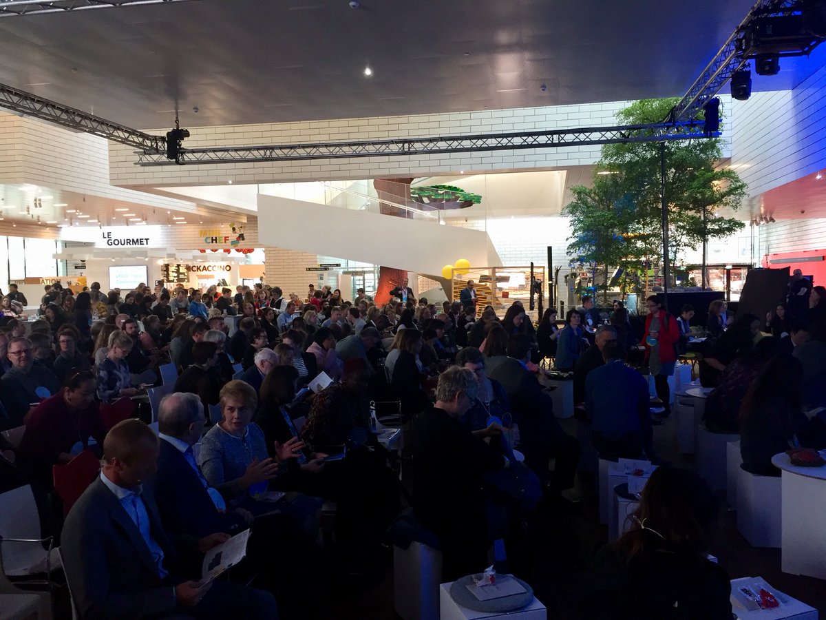BoStjerne's tweet photo. ‘We live in a world of our own making.’ Opening of the LEGO Idea Conference #LEGOIdea2018 https://t.co/BPQByVhZBM