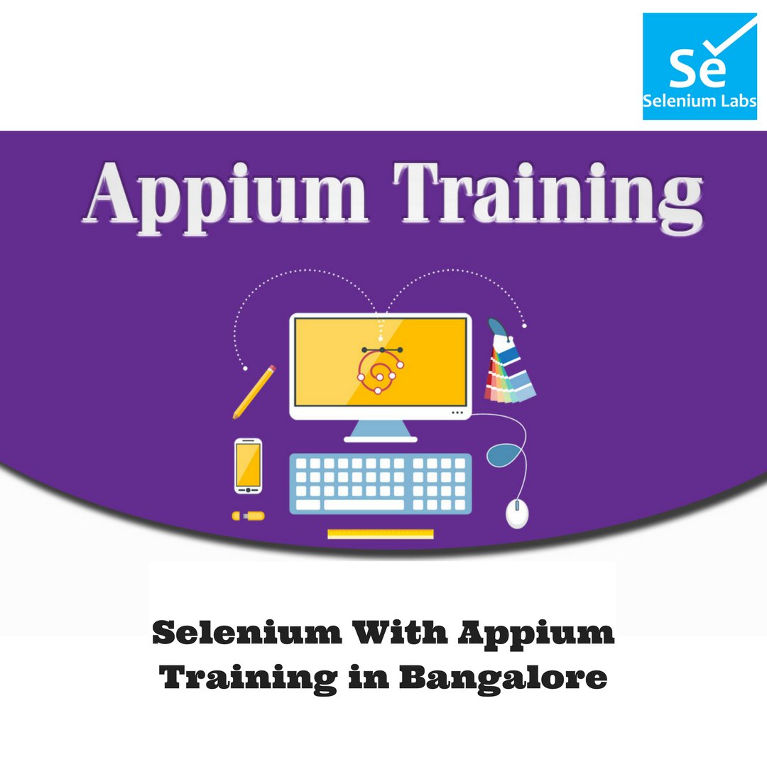 selenium_labs's tweet image. Selenium with Appium Training in Bangalore. Learn everything you could ever want to know about Appium training.
Training Mode: Classroom Training, Online Live Session
Course Duration: 30 hours
#AppiumTraining #Seleniumlabs
For more info visit:-seleniumlabs.in/courses/appium…