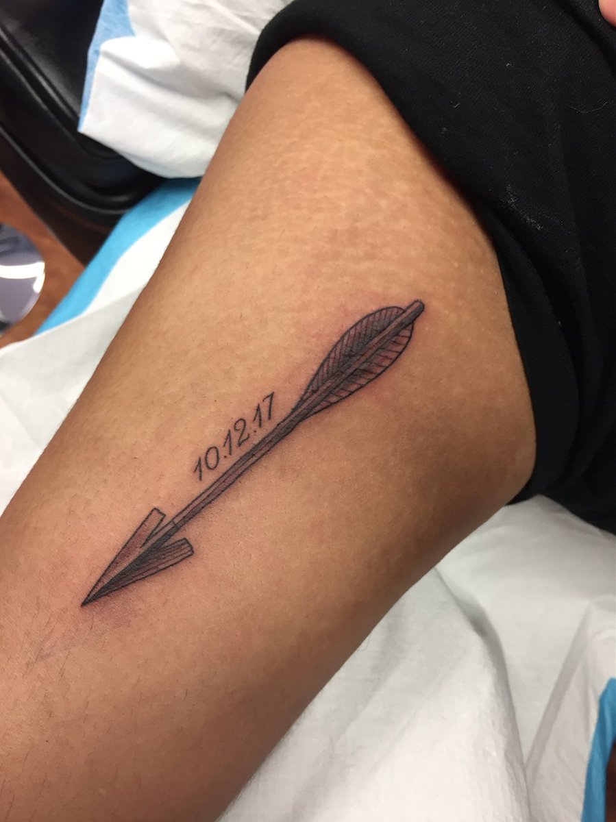 stassiesnate's tweet photo. #ShootThisArrow tattoo 💜
I spoke to @katevoegele about this at her M&amp;G when she and Tyler performed in Sydney - It was absolutely emotional telling her and I was so grateful for her words and hugs that night. https://t.co/ayLxaU21aD