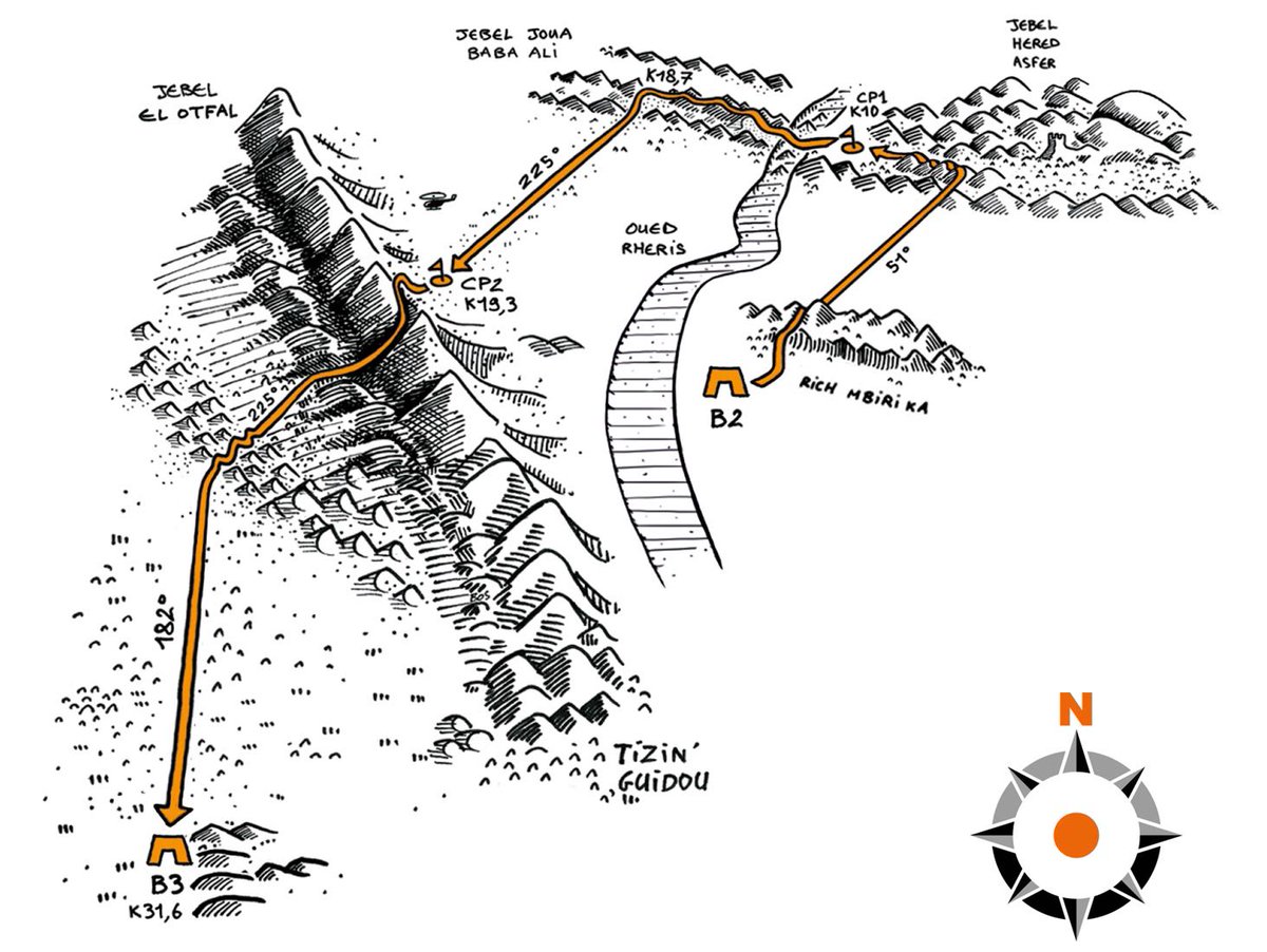 Marathon Des Sables Map Marathon Des Sables On Twitter: "31,6 Km For Today 😃 Discover The Map Of  The Third Stage #Mds #Mds2018 #Marathondessables Https://T.co/Qlof633Wbx" /  Twitter