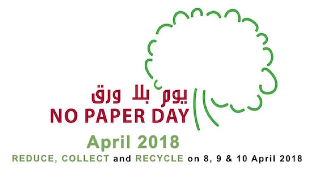 movenpickwbdoha's tweet photo. We are proud to be supporting #NPDQatar of @QatarGBC for the 5th year! This year, we are also collecting empty plastic bottles as part of our waste reduction initiative to help #preserve the #environment. #movenpickwestbay #movenpickshine #nopaperday #reduce #collect #recycle https://t.co/i9f9pyAiqT