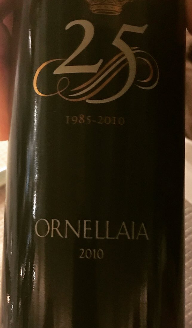 #ornellaia 2010 - A truly compact and elegant wine. The masters of #supertuscan #wine go from strength to strength #tuscanywine #tuscany #redwine #italianwine #etonvintners #winetasting #winelover #wineporn #instawine