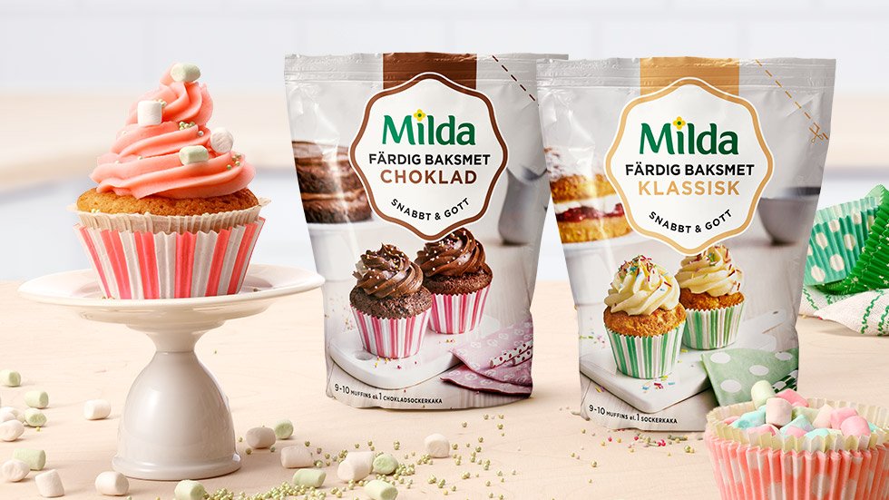 Smartson's tweet image. Vi söker 1000 baksugna som vill prova Mildas Färdiga Baksmet i klassisk eller choklad. Ansök här: bit.ly/2qlLFB7