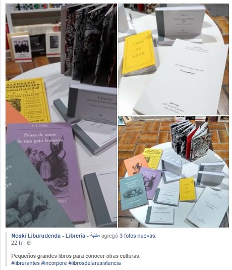 🛍NOSKI LIBURUDENDA <a href="/Noski_liburuden/">Noski! Lib.</a> 
📌Santxoenea kalea 16, Errenteria.
📞671031989
#errenkoalde <a href="/Errenkoalde/">ERRENKOALDE</a>