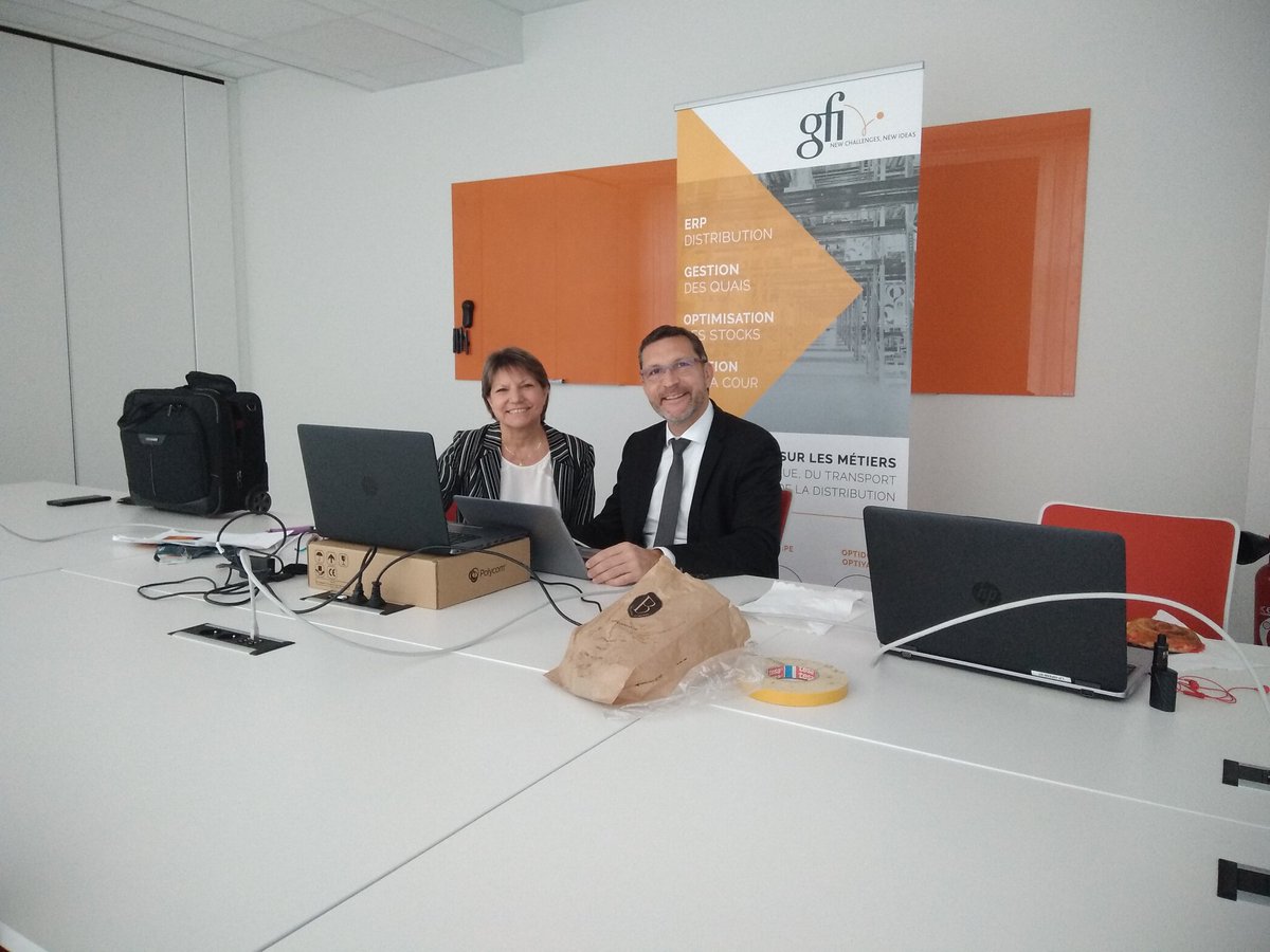 Les #backstages du #webinar "#ERP ou Best of Breed : Quel compromis?" de @gfiinformatique et @OrdiropeERP. Nos speakers @pbarratORDIROPE et <a href="/chantalORDIROPE/">Chantal DESCOUDARD</a> en pleine répétition!...et aussi au petit dej! 🤣 Rdv à 10h30 sur <a href="/webikeofrance/">Webikeo</a>
