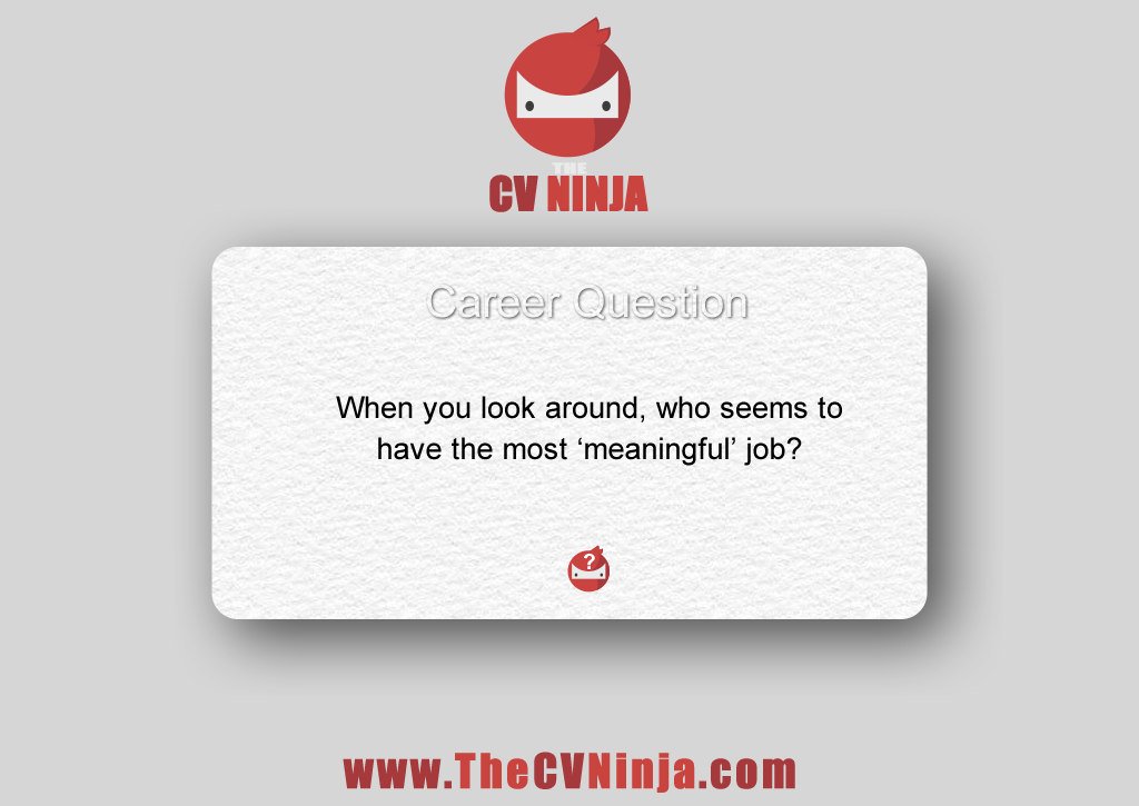 YourCVNinja's tweet photo. The CV Ninja Career Questions No 11 https://t.co/bEkYqkG42c #TheCVNinja #Motivation #CareerHacks #CareerChange #Coaching #CareerAdvice #CV https://t.co/bnvSGY0y1T
