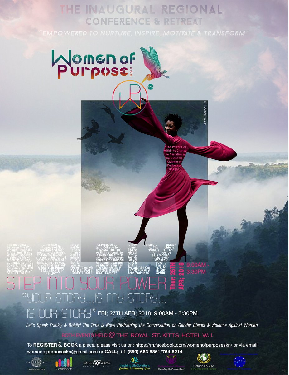 WOPSKN's tweet photo. Come on out and be part of our inaugural Women;s Conferenece and Retreats Thursday 26th to Sunday 29th April, 2018 at 9 am to 3:30 pm daily. Be part of it not just hear about it. https://t.co/vvcTwRRlQQ