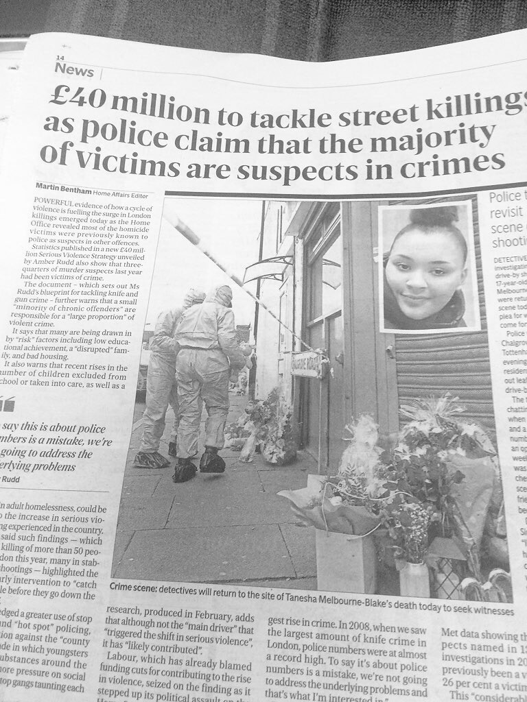 Austerity crushes our poorest communities. Stereotyping and racial profiling crushes the spirit of young people in poorest communities. Now they crush the already broken hearts of victim families google.co.uk/amp/s/www.stan… #SocietalViolence #SocialHarm