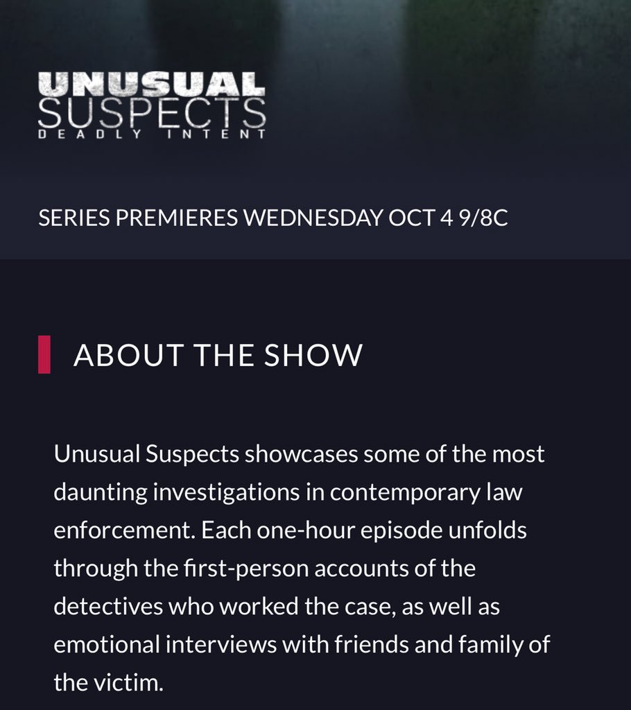 scotthanken's tweet photo. Hour to kill? Check out @DiscoveryID to see me in “Unusual Suspects - Deadly Intent” regarding Lori Hayes Murder case #hankenlaw https://t.co/ytKvatJfVA