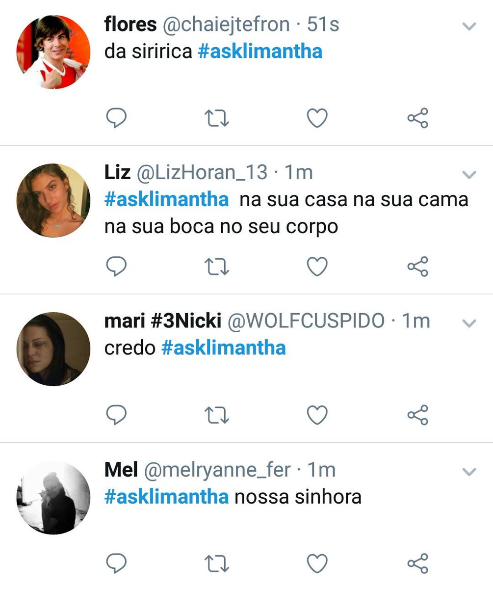 hannahmarinaofc's tweet photo. Nossa sinhora tão acabando com a minha inocência #asklimantha https://t.co/1hzLsJVGKs