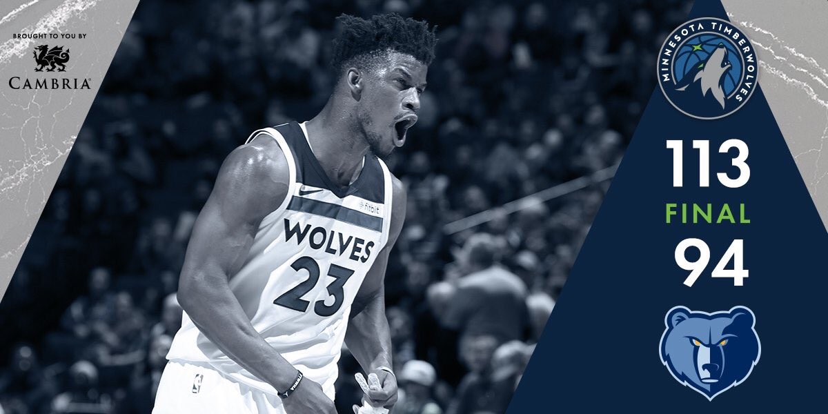 TimberwolvesMN_'s tweet image. Your Wolves won by a final score of 113-94. 
Your Wolves will play WEDNESDAY night against the Denver Nuggets.
#AllEyesNorth