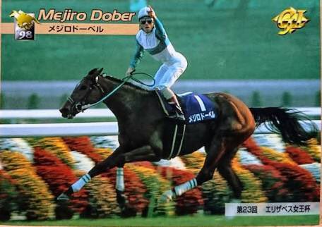 メジロドーベル 名家メジロ屈指の淑女 G1を5勝と文句無し！ エリザベス