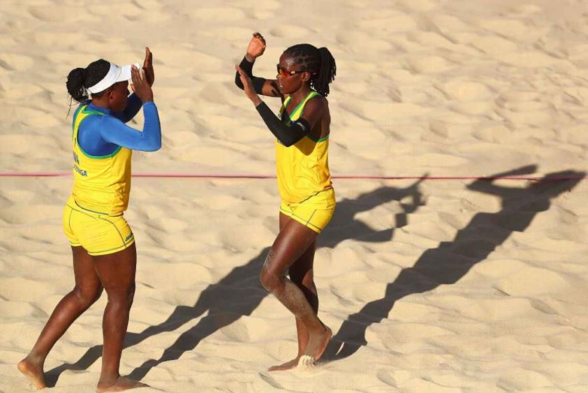 thecgf's tweet photo. "Some stories are bigger than medal count". Well said @Sambruce86 @ESPNIndia
It's what modern Commonwealth Sport is all about https://t.co/w7axhIP3l8 #CommonwealthStories #SportWithSocialConscience #MoreRelevantThanEverBefore @GC2018 @RwandaCGA @FIVBVolleyball
Photo:Getty Images https://t.co/sZ3hsK75JM