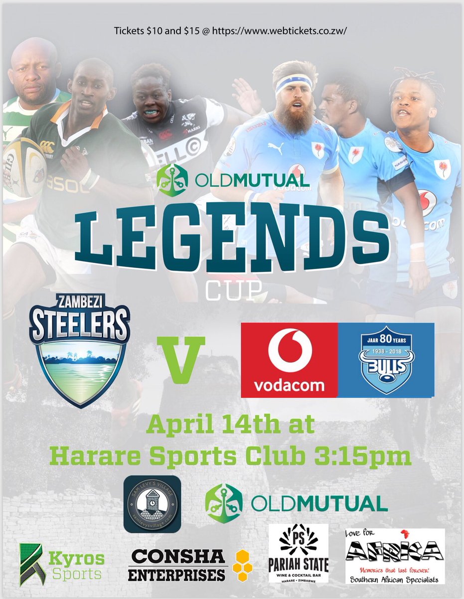 It’s #GameWeek!! Day1 of <a href="/SteelersRugbyZW/">Steelers Rugby</a> training, prepping for their <a href="/OldMutualZW/">Old Mutual Zimbabwe</a> Legends Cup clash against the Vodacom Blue Bulls on Saturday at Harare Sports Club.