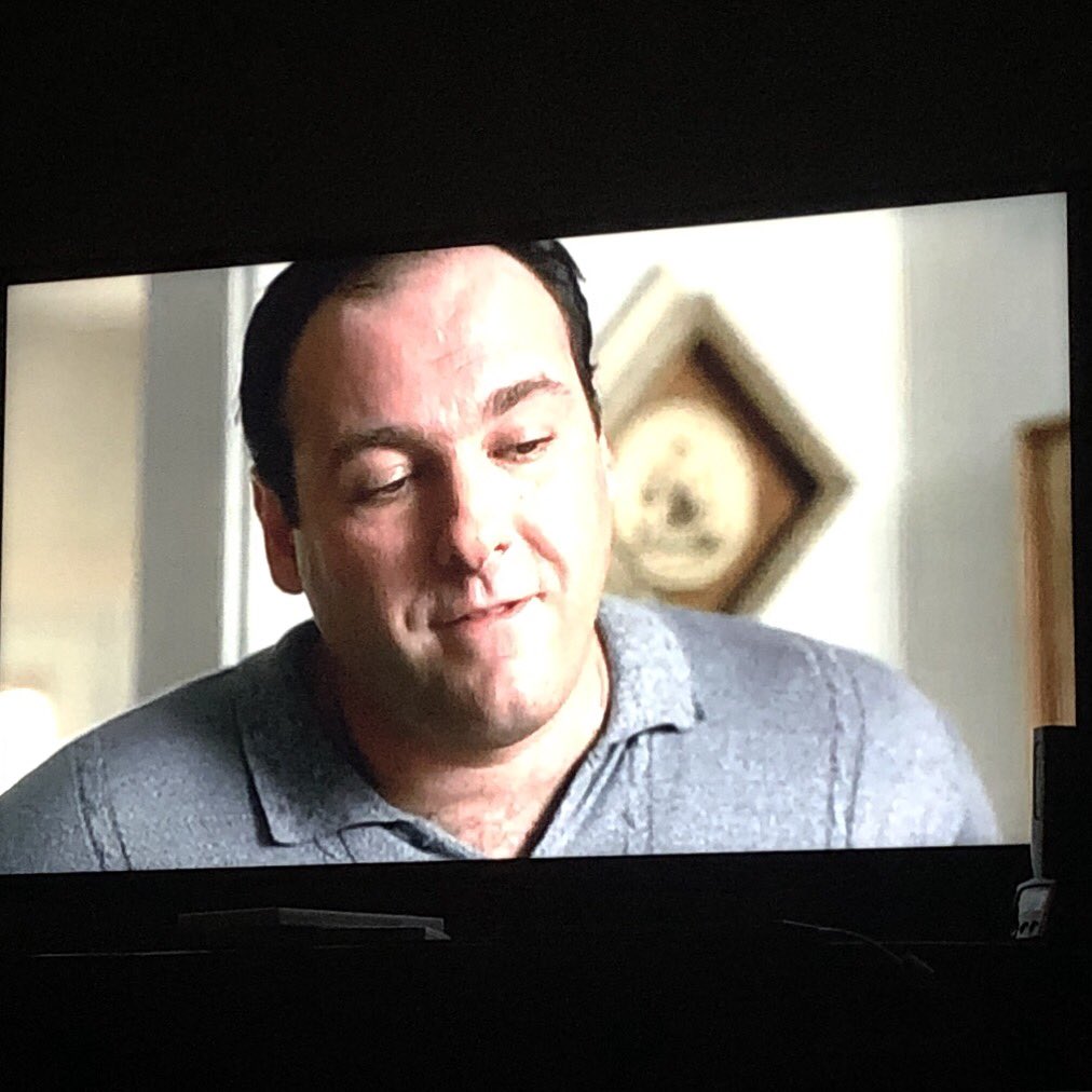 shawnpennington's tweet photo. With the news of the forthcoming Sopranos prequel, โThe Many Saints of Newarkโ itโs only fitting that I start from the beginning....again.... Season 1 Episode 1.......Go! #fugeddaboutit https://t.co/mxZcz4kYS1