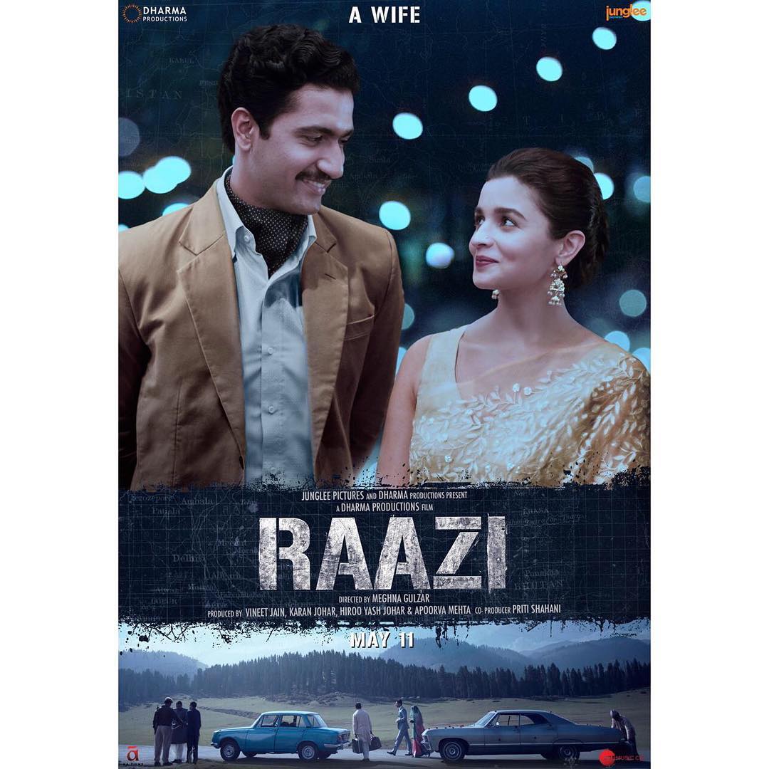 APratham's tweet photo. Trailer out for #Raazi... @aliaa08 is here to mesmerise you again with yet another spellbinding film... #3ShadesOfRaazi . Watch as she transforms into #aDaughter #aWife #aSpy with equal perfection. The trailer is a must watch for every Indian patriot https://t.co/5T3aKuoWYQ https://t.co/gUoA3sfWrX
