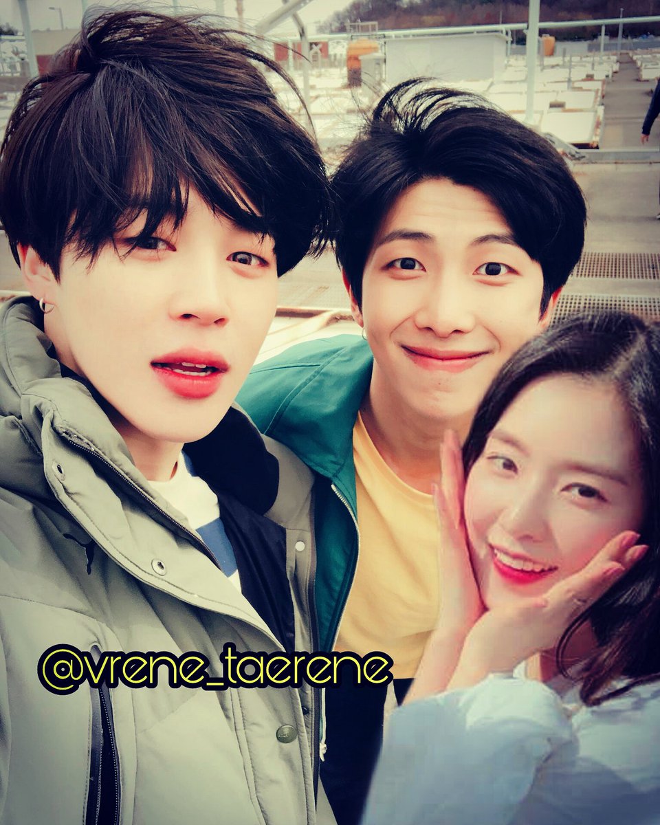 geloufany's tweet photo. Miss my edits???  #irene #jimin #rm #btsvelvet #jimrene #namrene  😘😘😘 https://t.co/WhUQv5KFkA