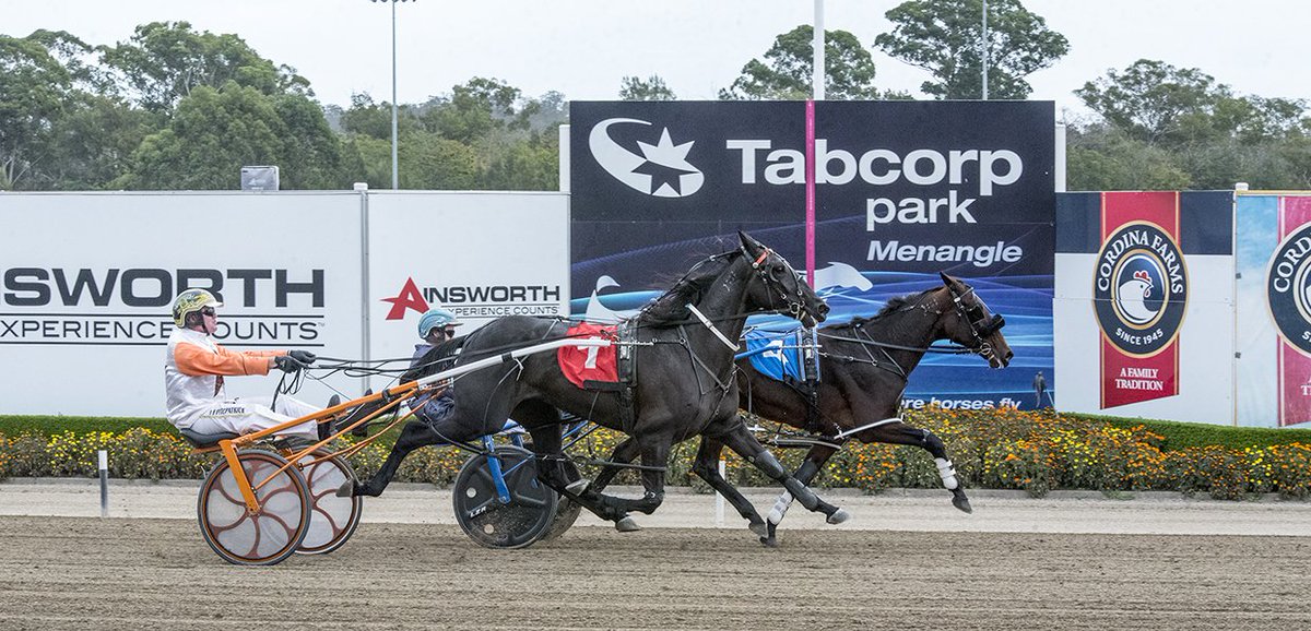 Club Menangle (@clubmenangle) on Twitter photo Race 1: Australian Pacing Gold (2yo Fillies Heat)
winner Soho Interceptor driven by Luke <a href="/lukeamccarthy/">Luke Mccarthy</a>, Trained by Craig Cross
Owned by @thetrotter13
<a href="/AustPacingGold/">APG Ltd</a>
Photo by <a href="/ashbrennanphoto/">Ashlea Brennan</a> Race 1: Australian Pacing Gold (2yo Fillies Heat)
winner Soho Interceptor driven by Luke <a href="/lukeamccarthy/">Luke Mccarthy</a>, Trained by Craig Cross
Owned by @thetrotter13
<a href="/AustPacingGold/">APG Ltd</a>
Photo by <a href="/ashbrennanphoto/">Ashlea Brennan</a>