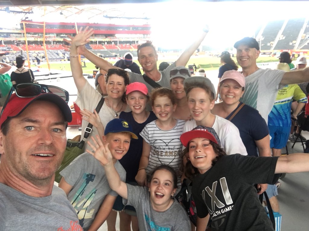 TheRowdyShow's tweet photo. #GC2018Athletics https://t.co/dpoJmxvIIQ