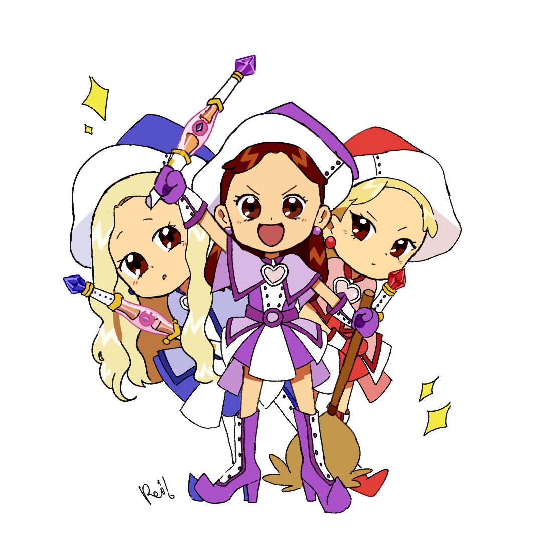 three lil witches ✨🔮🌙

#LOONA #진솔 #김립 #최리 #이달의소녀