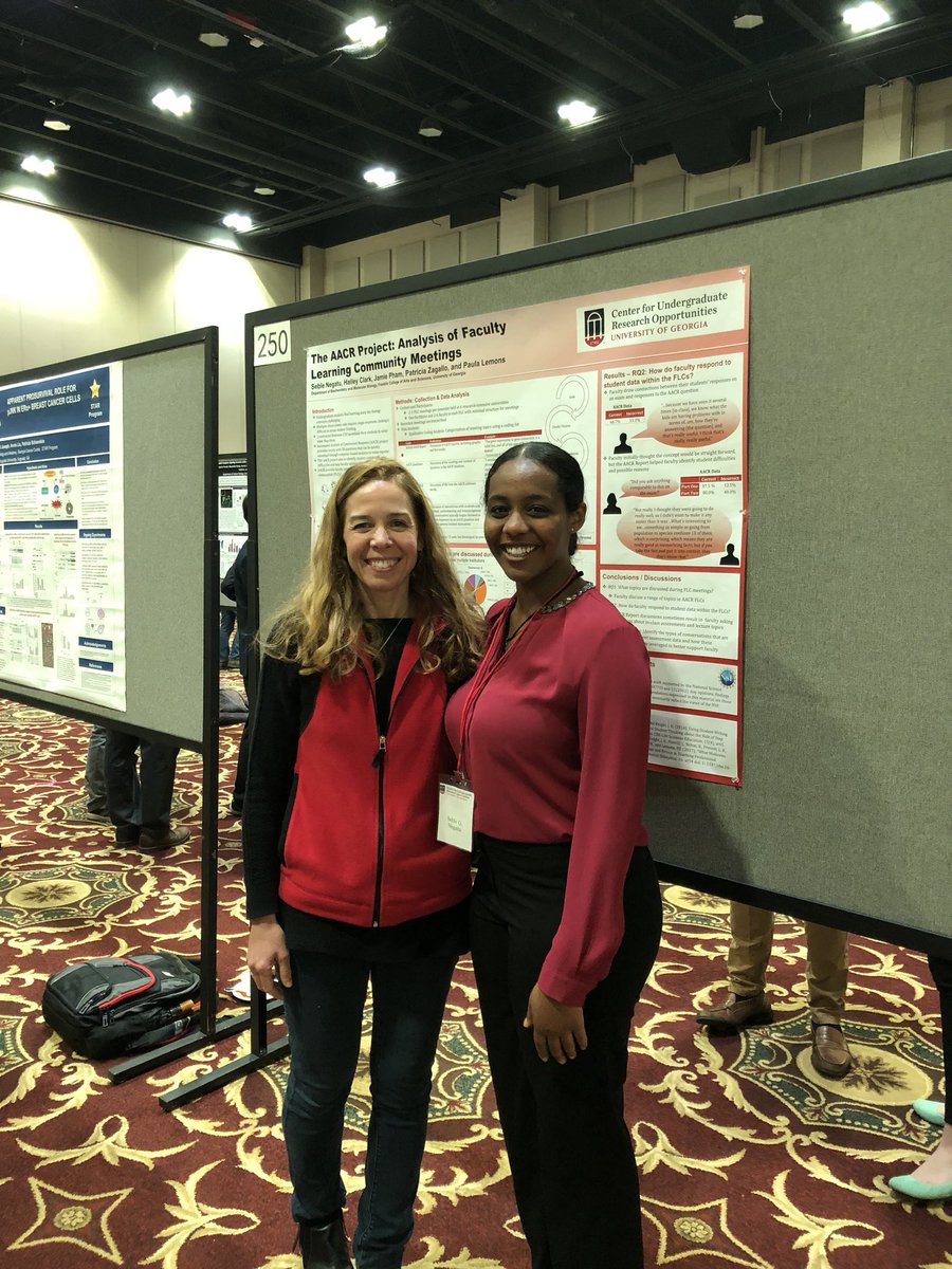 shalmo's tweet image. Seble did an amazing job presenting her #undergradresearch at #CURO2018 today! #LemonsLab #DBER #AACR