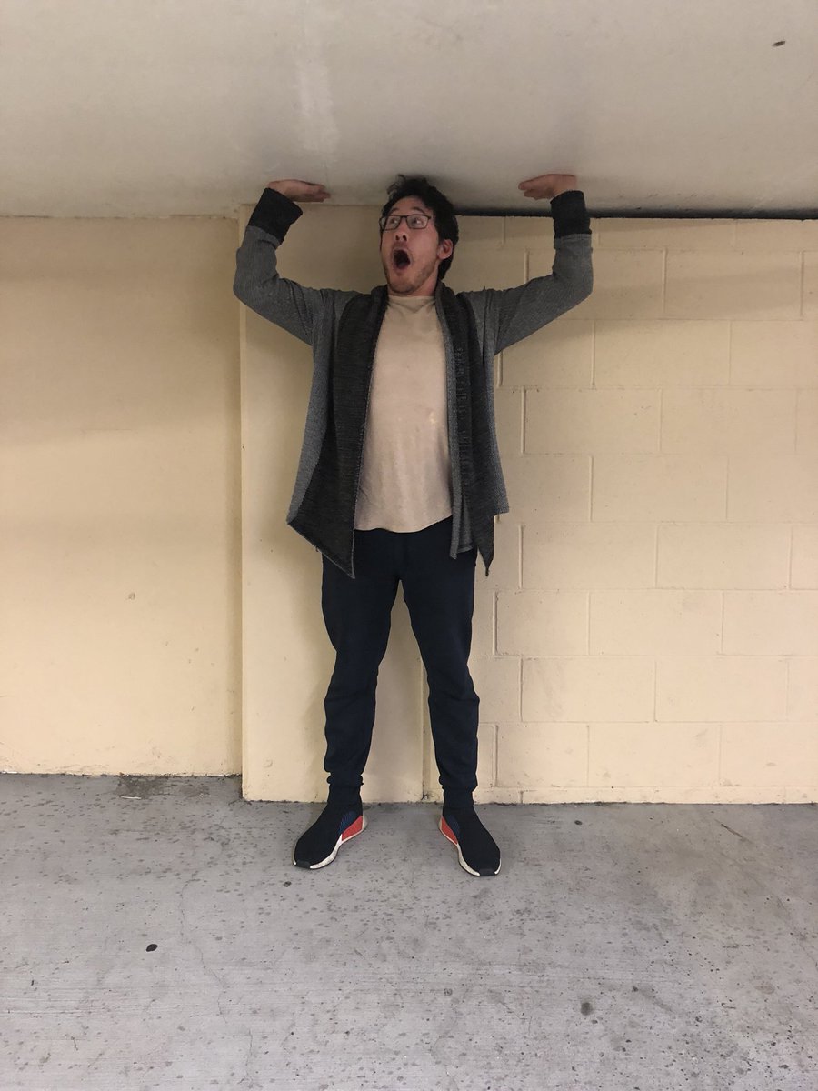 markiplier's tweet photo. GUYS!! I did it! I’m finally TALL!! https://t.co/8T2lZobG79