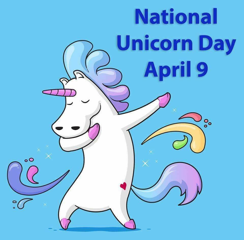 jenniferdancer's tweet photo. National #unicorn day.   Yay 🌈 https://t.co/iaerG88wuW