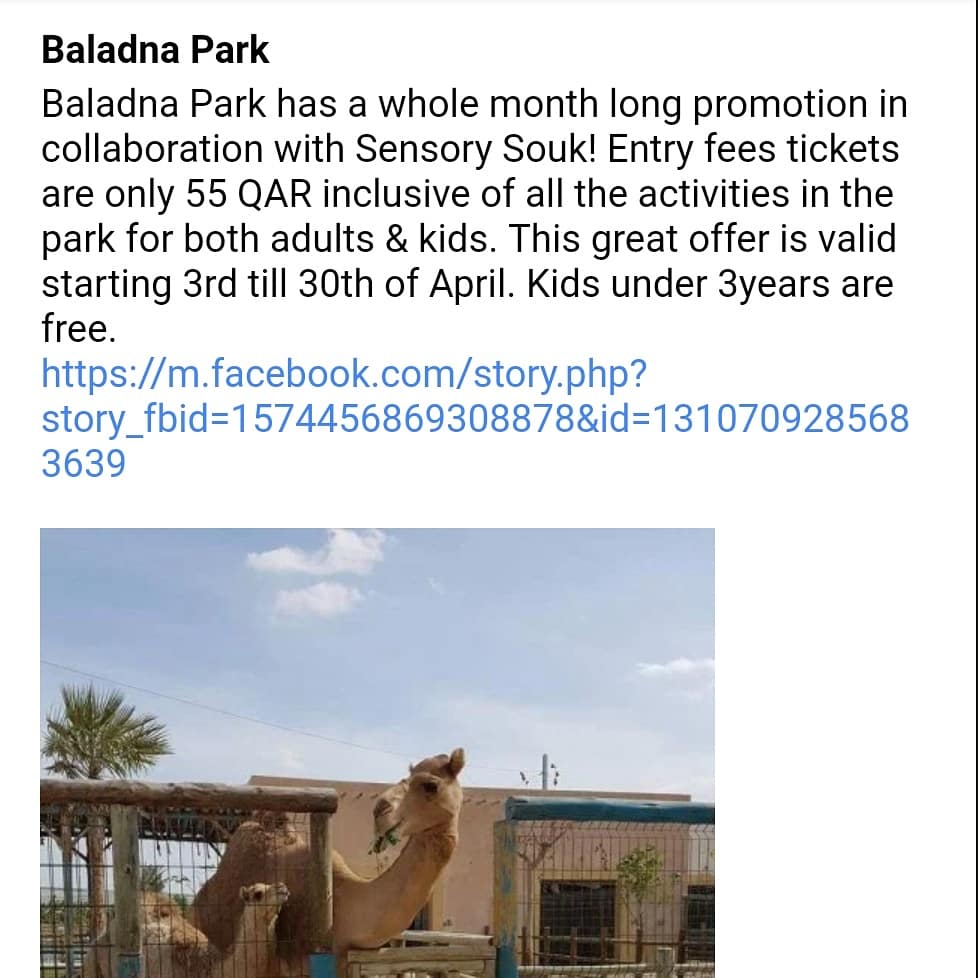 newindoha's tweet photo. How to entertain kids this April in #Doha #Qatar
Free festivals, free pony rides, auctions & discounts for kids entertainment!
#NewInDOHA
https://t.co/FnoJ7FMy3v https://t.co/BDxenAH78q