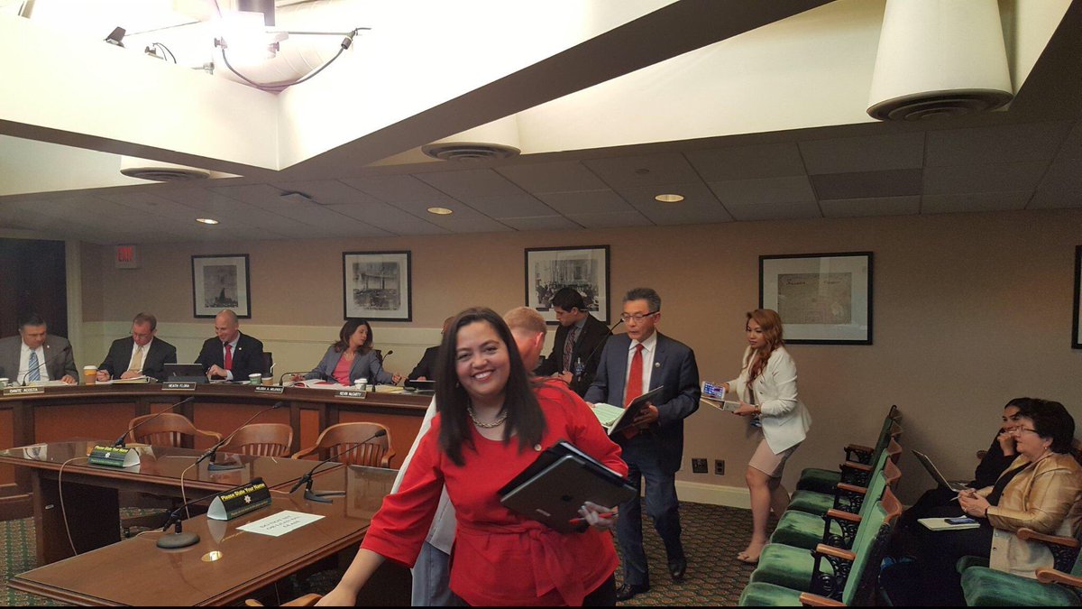 AsmCarrillo's tweet photo. I’m excited #AB2381 passed in Asm. Nat. Resources w/ a bipartisan vote. @VW cheated CA #cleanair standards for close to 9yrs by using devices that tricked emissions testing. Not ok! Corporations must be held accountable. TY @LungAssociation for testimony! #CALeg https://t.co/55Bqpv2rNt