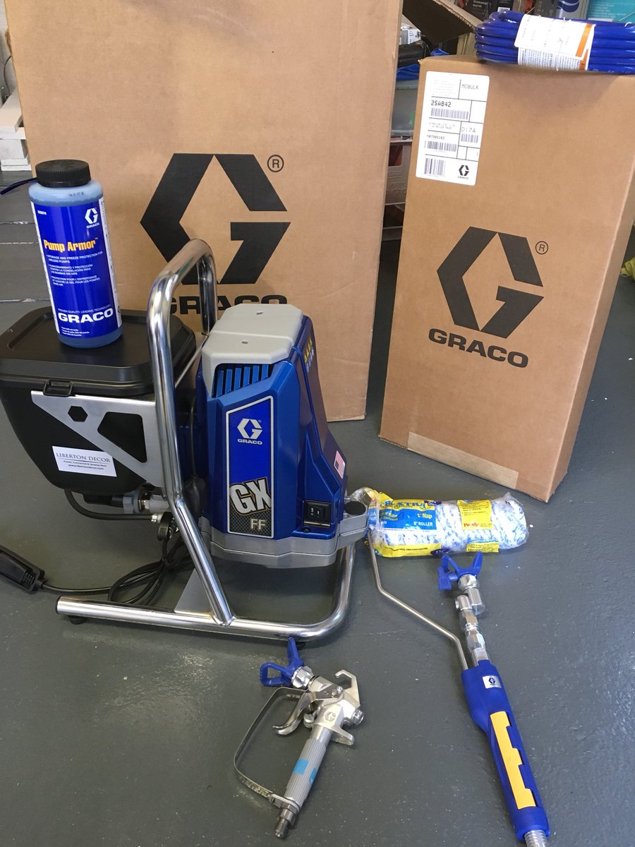 graco gxff electric airless sprayer