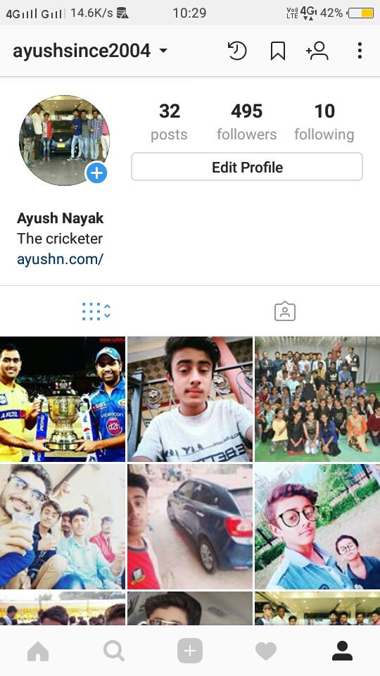 Follow me on instagram-Ayushsince 2004