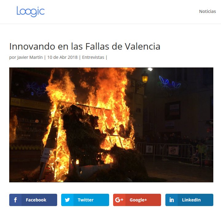 CombustionEco's tweet photo. Nueva entrevista sobre la #innovacion que supone un material ecológico para las #Fallas de #Valencia de la mano de @loogic https://t.co/UY0Am69bf3 https://t.co/05x6pbvNap